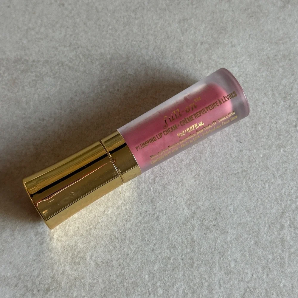 Buxom Full-On Lip Polish - Mudslide Pink Shimmer - Plumping & Hydrating Gloss